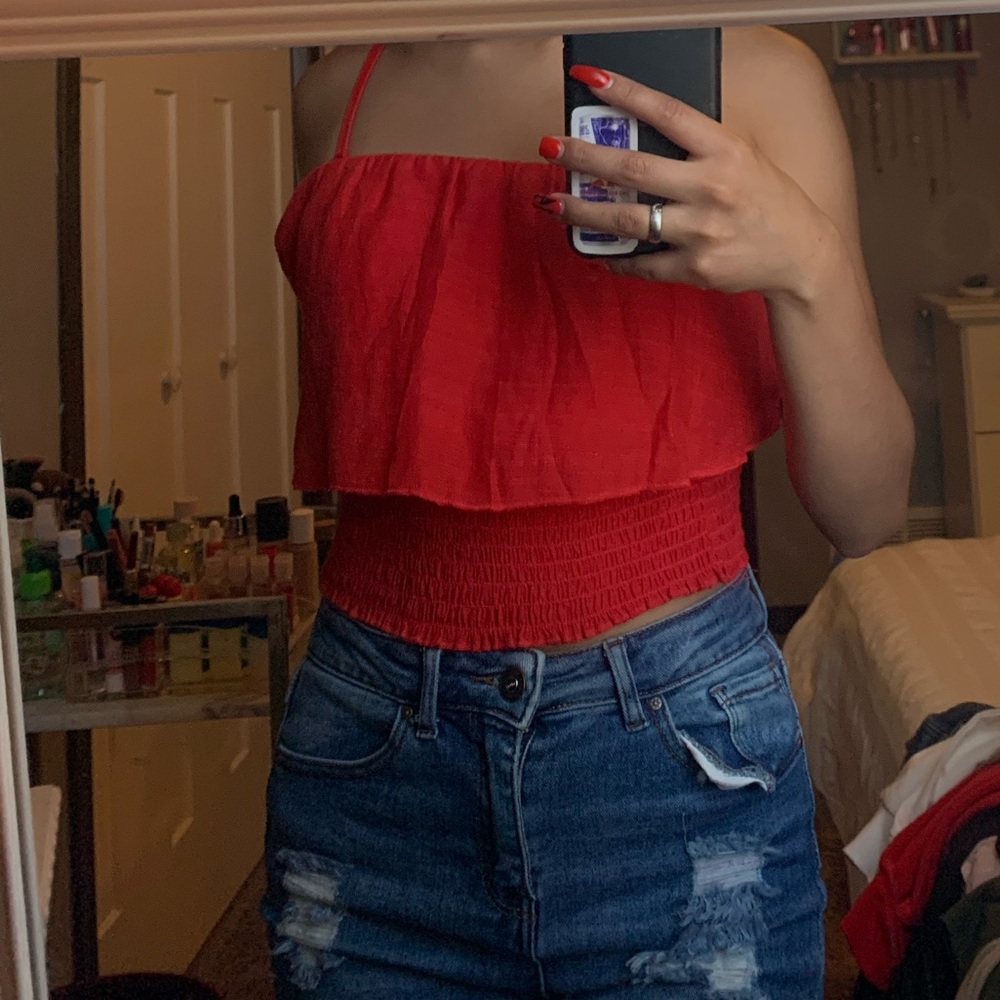 Rue21 red tube top